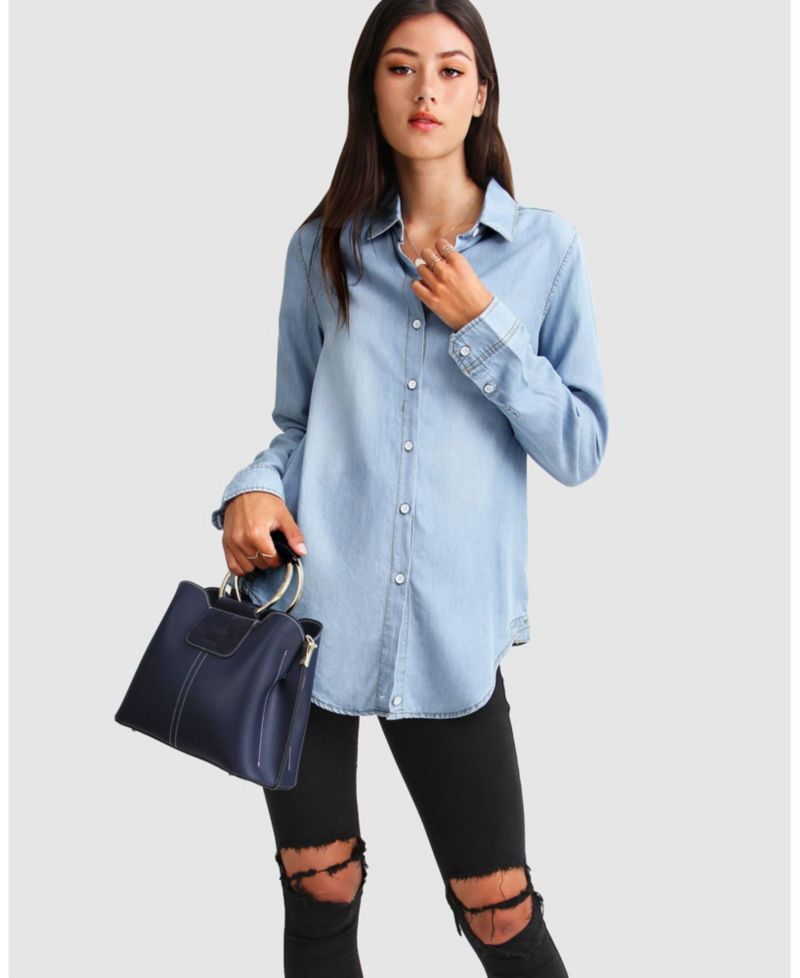 Women's Keep Me Wild Denim Top