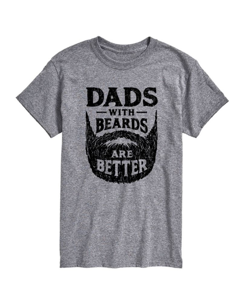 Men's Dads with Beards Are Better Short Sleeve T-Shirt
