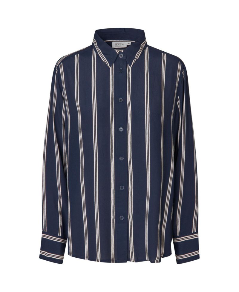 Women's Mairvela Striped Long-Sleeve Shirt