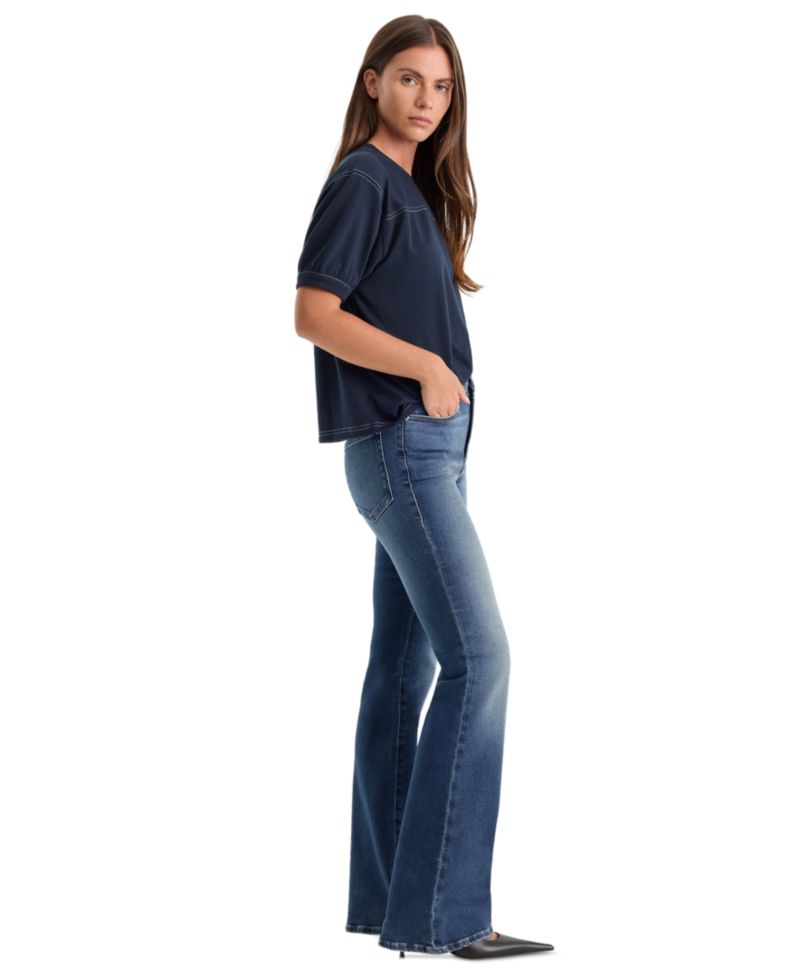 Women's High-Rise Slim Bootcut Jeans