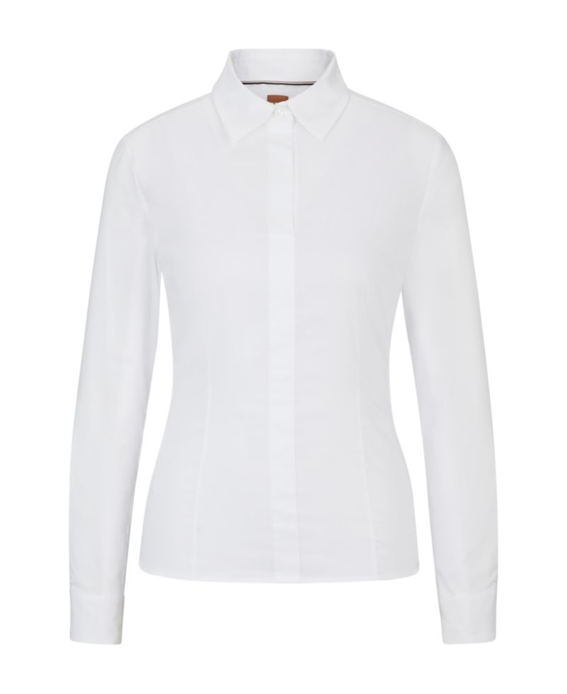 BOSS by Women's Slim-Fit Blouse