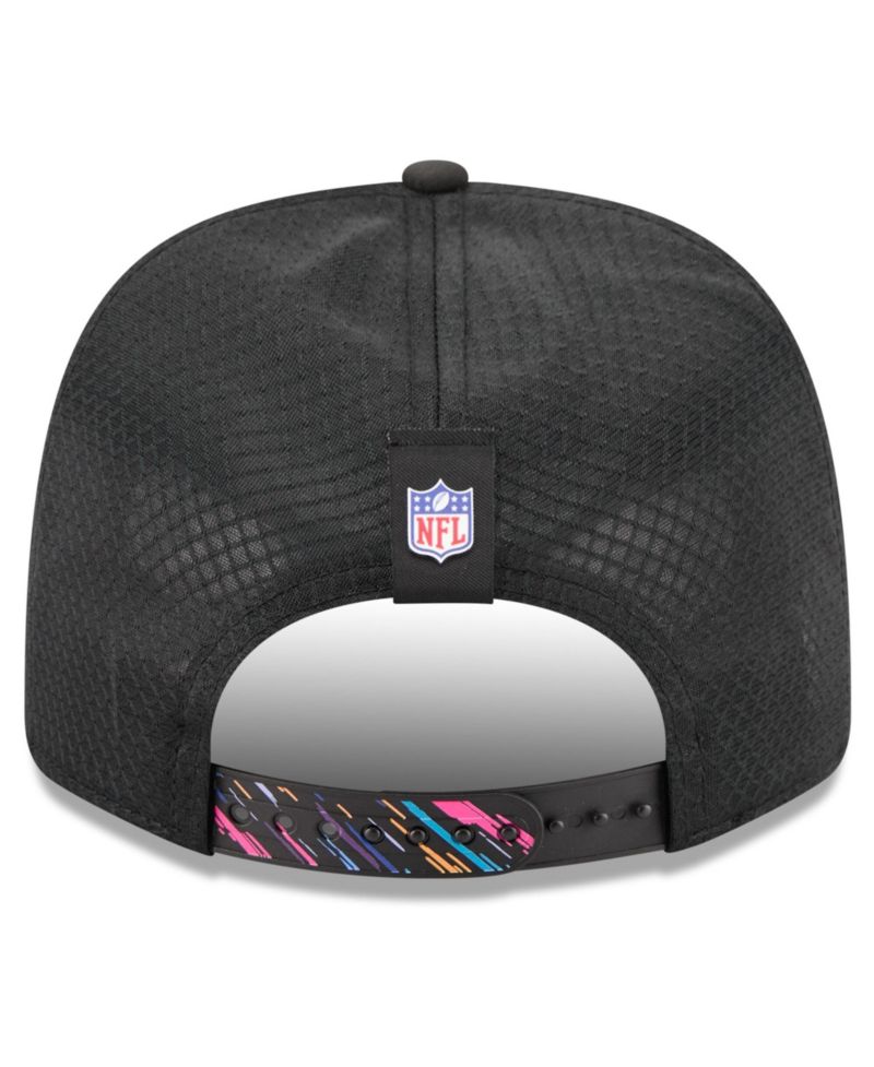 Men's Black Denver Broncos 2026 NFL Cruical Catch 9SEVENTY Adjustable Trucker Hat