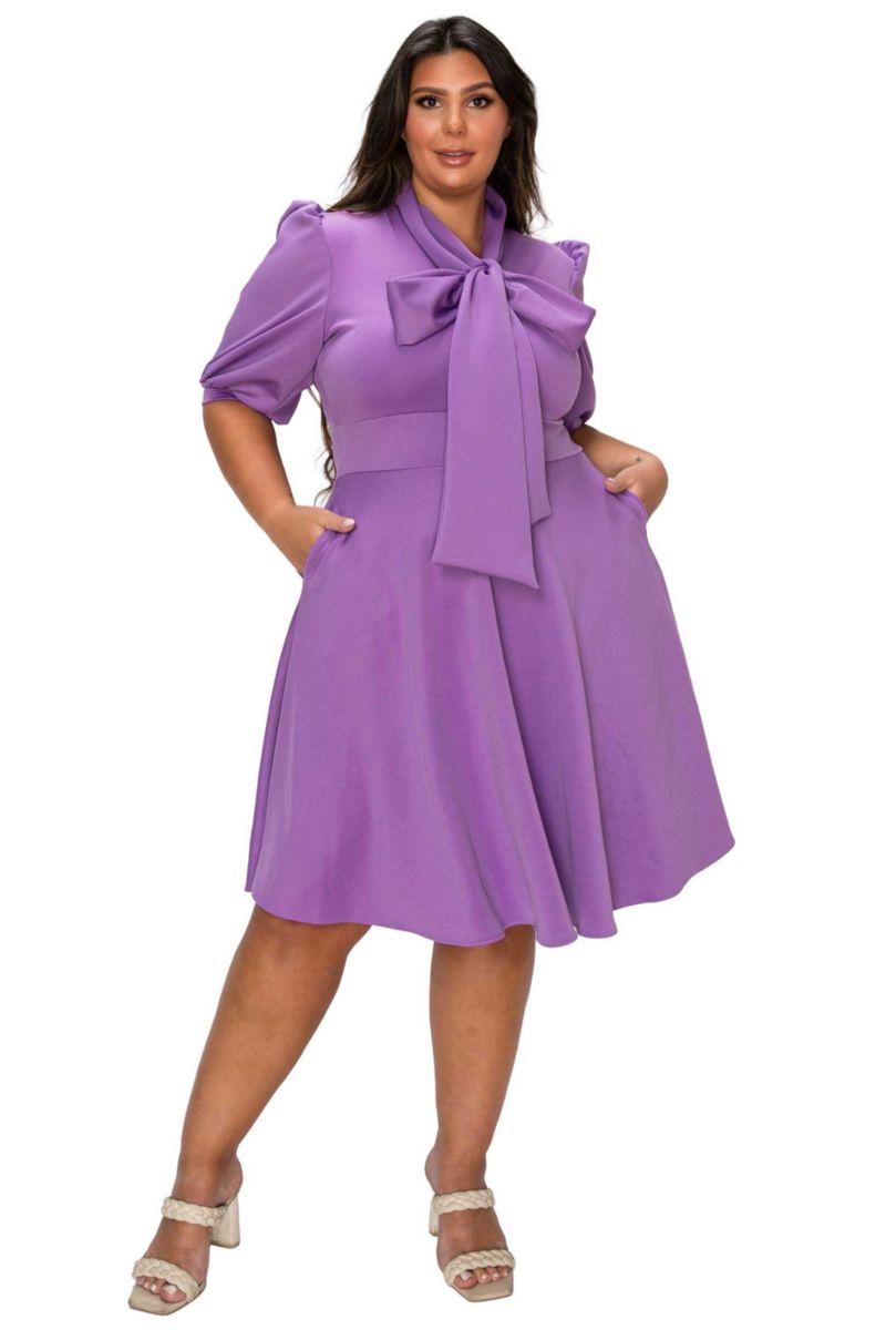 Plus Size Carina Donna Pocket Dress