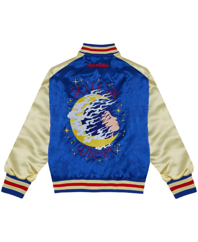 x NBA Men's and Women's Blue/Cream Asian Pacific Islander Dreamer Full-Zip Jacket