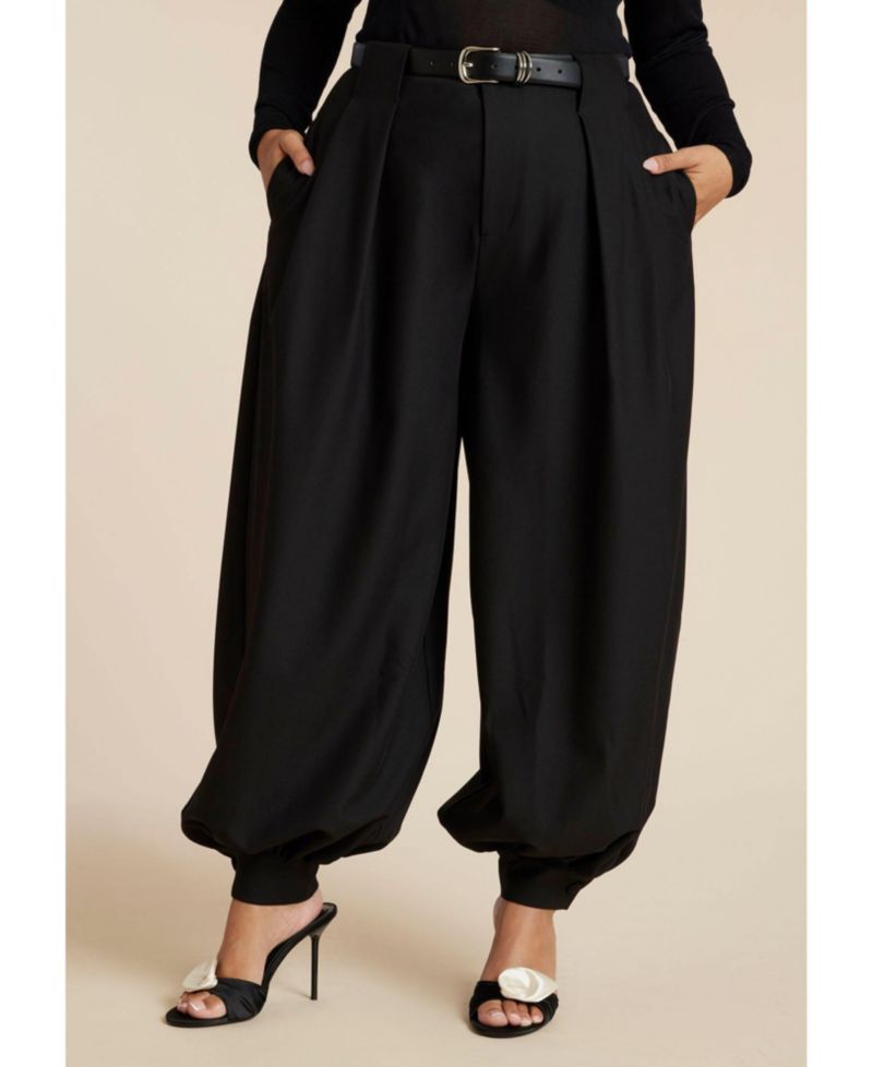 Women's Balloon Trouser With Pleats
