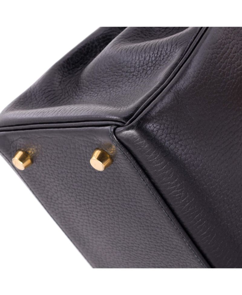 Pre-Owned Herm&egrave;s Kelly 32 Leather Gold-Tone Shoulder Bag