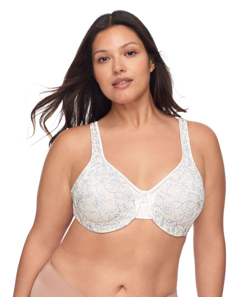 Women's Signature Support Cushioned Underwire for Support and Comfort Underwire Unlined Full-Coverage Bra 35002A