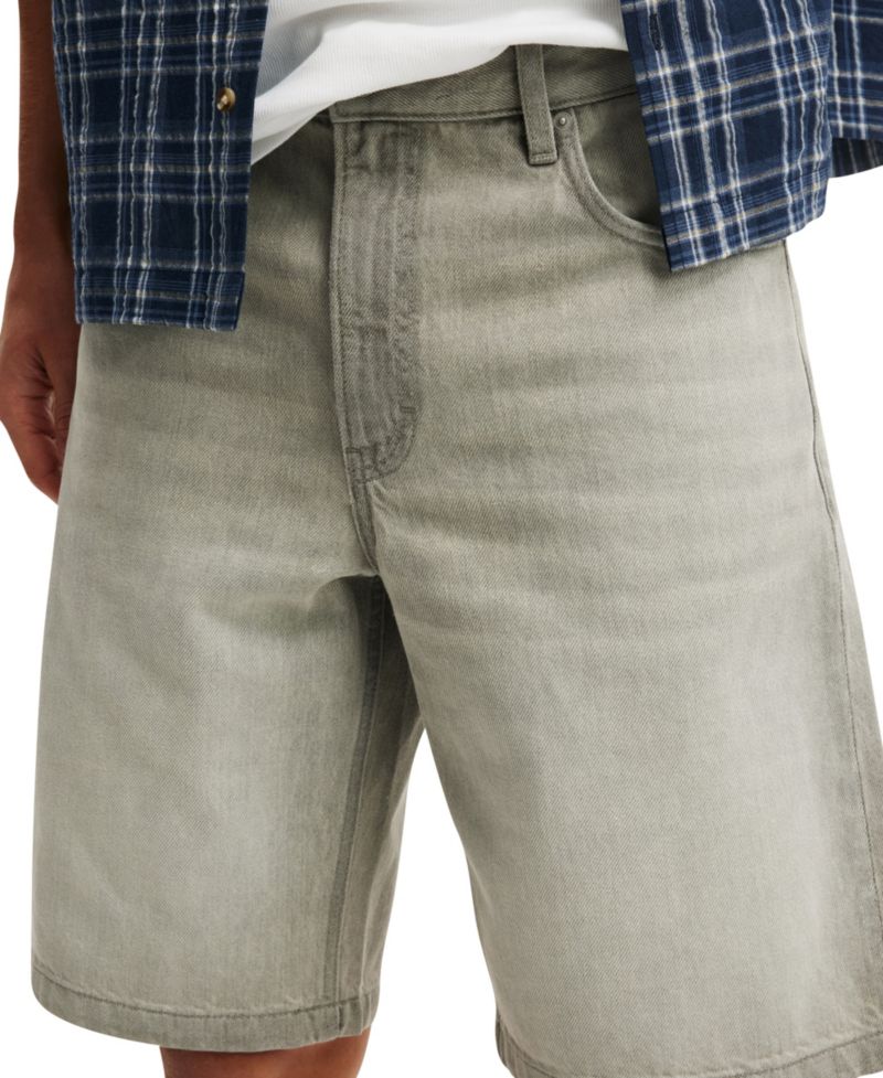 Men's Baggy Denim Shorts