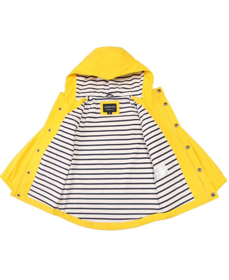 Boys Waterproof Rain Coats Rubberized Jackets