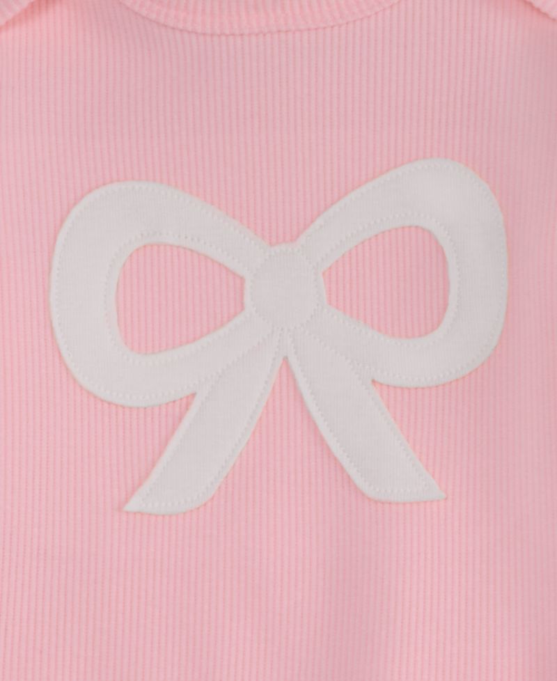 Baby Girls' 0M-24M Bow Bodysuit and Leggings, 2-Piece Set
