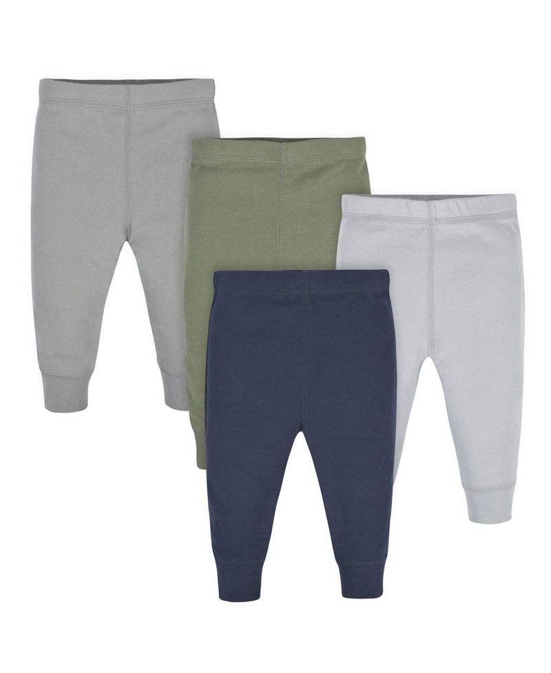 Baby Boys Active Pants, 4 Pack