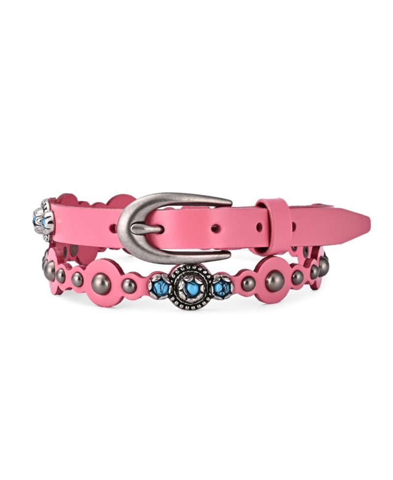 Women's Rosa Flourish Leather Belt