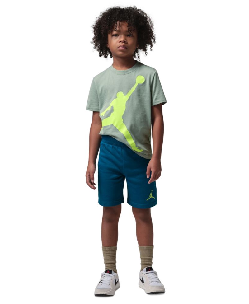Boys' 2T-7 Jumbo Jumpman T-Shirt and Shorts, 2-Piece Set