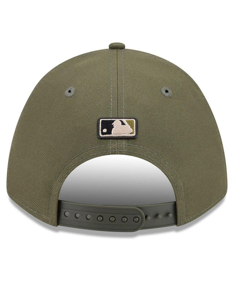 Big Boys and Girls Olive Minnesota Twins 2026 Armed Forces Day 9FORTY M-Crown Adjustable Hat