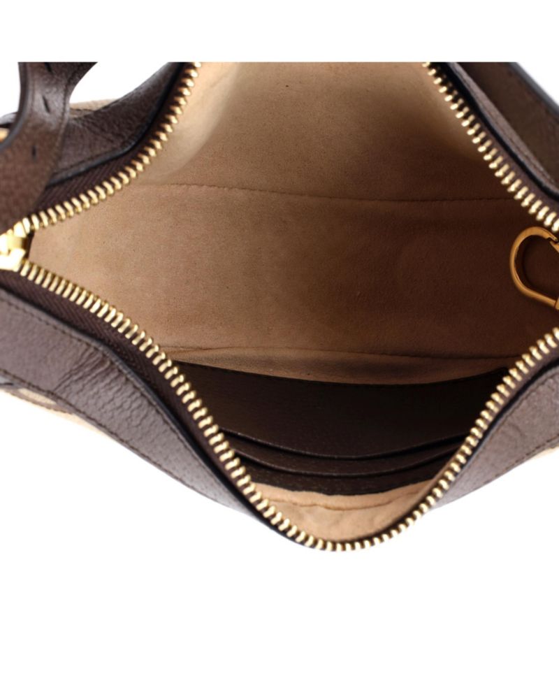 Mini Ophidia Half Moon Bag Jumbo GG Canvas