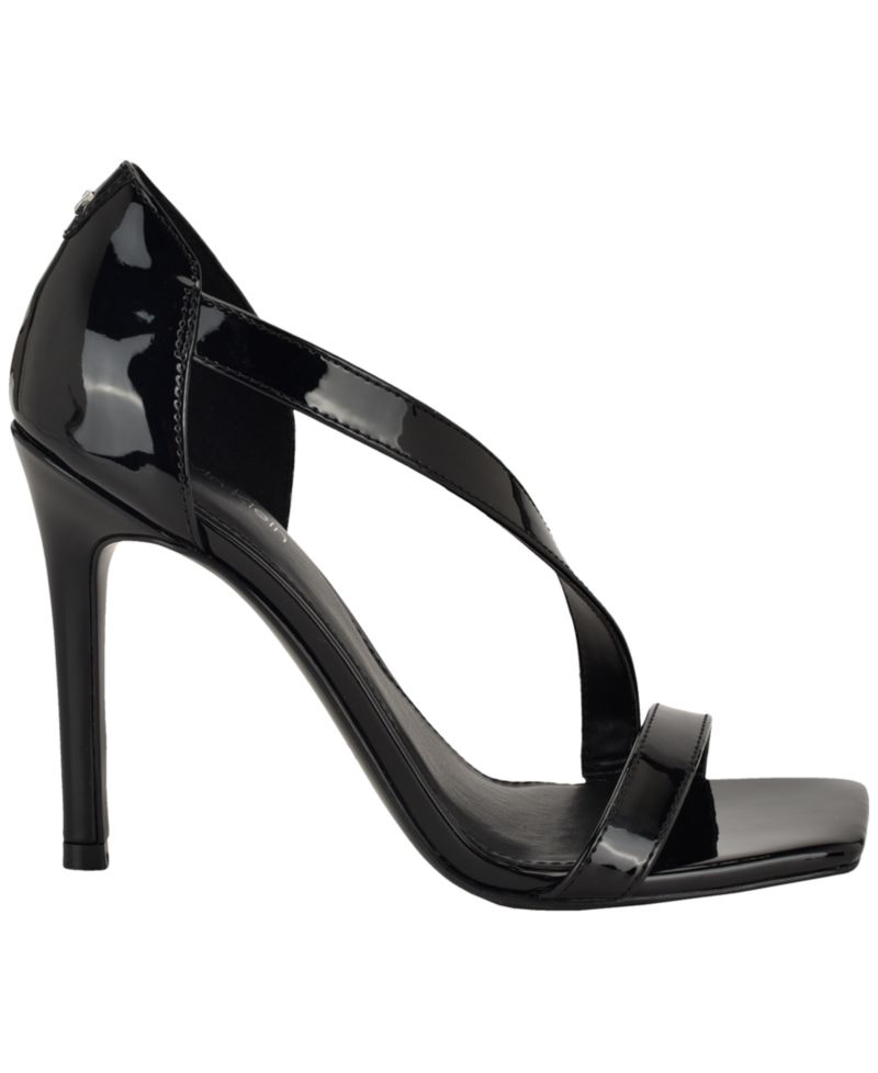 Women's Tracy Asymmetrical Strap High Stiletto Dress Sandals