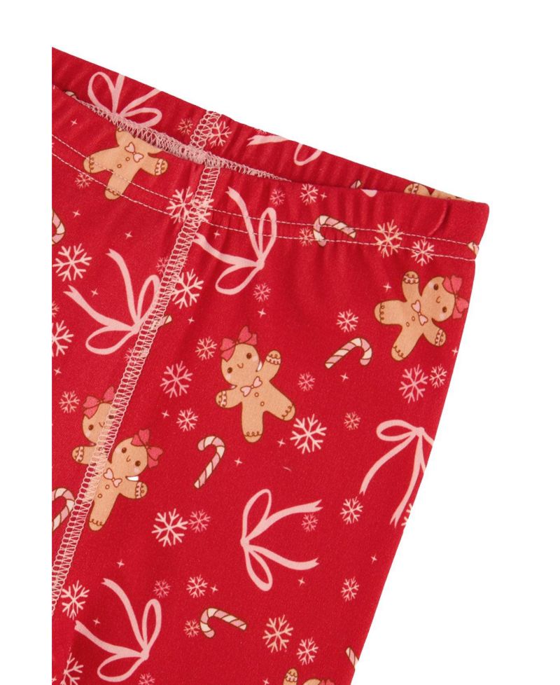 Little and Big Girl (6 - 12) Cotton Two-Piece Pajama Set