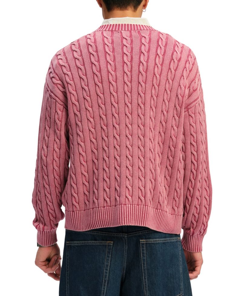 Men's Regular-Fit Crewneck Knit Sweater
