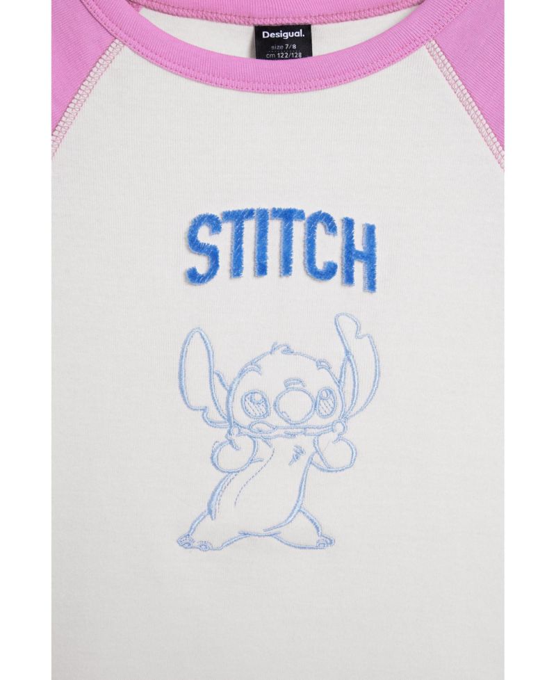 Girls's Short-sleeved t-shirt Stich