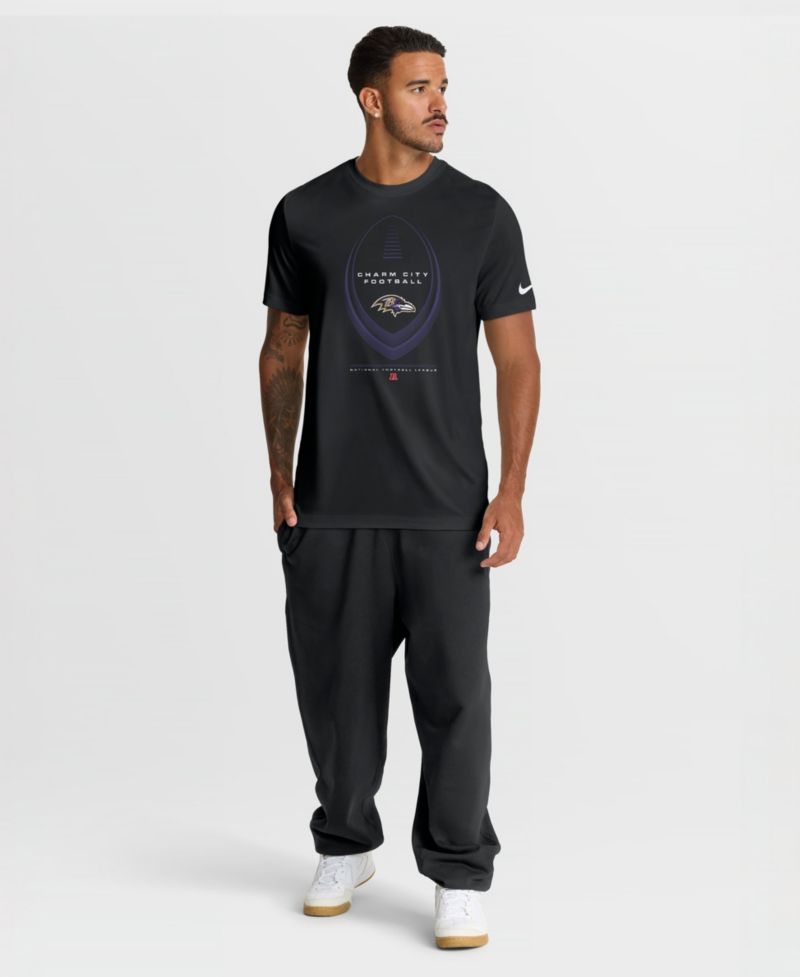 Men's Black Baltimore Ravens Legend Icon Dri-FIT T-Shirt