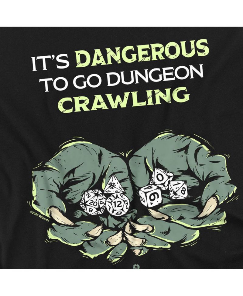 Big & Tall Dungeons Dragons It's Dangerous T-Shirt