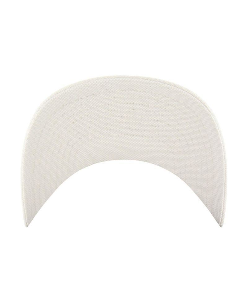 Men's Natural/Brown Kansas Jayhawks Undyed Trucker Adjustable Hat