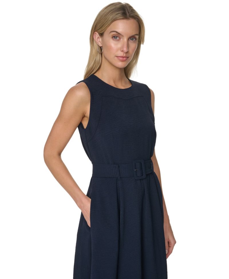 Women’s Crew Neck Midi Dress