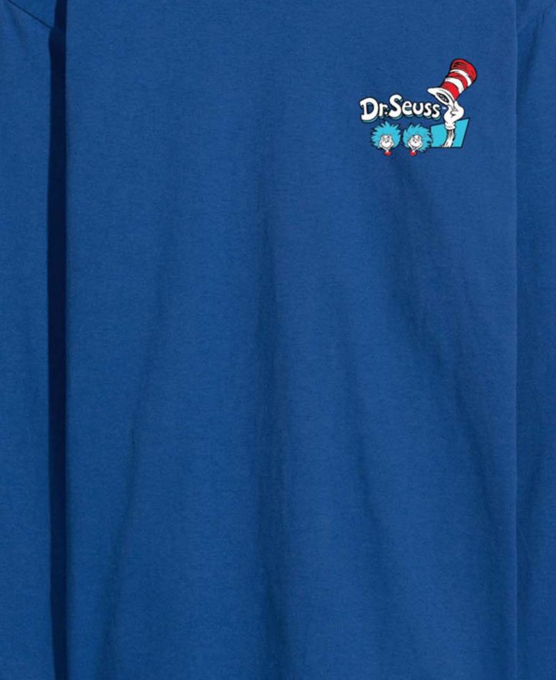Men's Dr. Seuss Cat In The Hat Stand Out Long-Sleeve Graphic T-Shirt