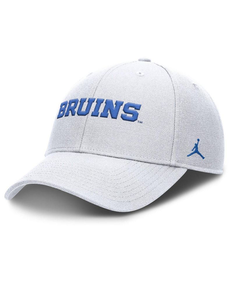 Men's White UCLA Bruins 2025 On-Field Rise Performance Adjustable Hat