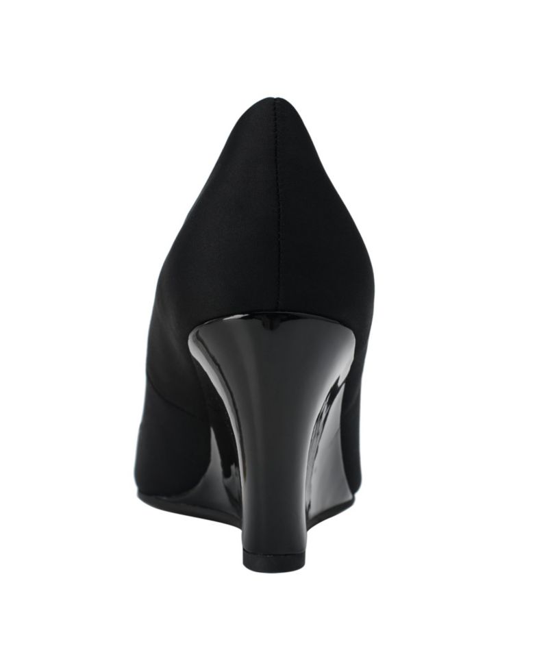 Women's Tufflove Peep Toe Wedge Pumps