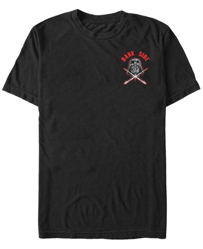 Star Wars Men's Vader Dark Side Logo Short Sleeve T-Shirt
