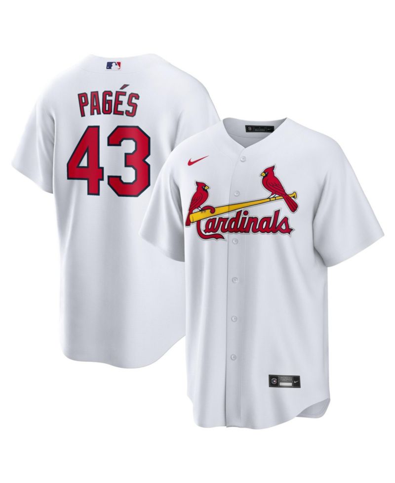 Men's St. Louis Cardinals Pedro Pag&eacute;s Home Jersey