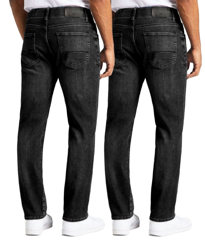 Men's Flex Stretch Slim Straight Jeans, Pack of 2