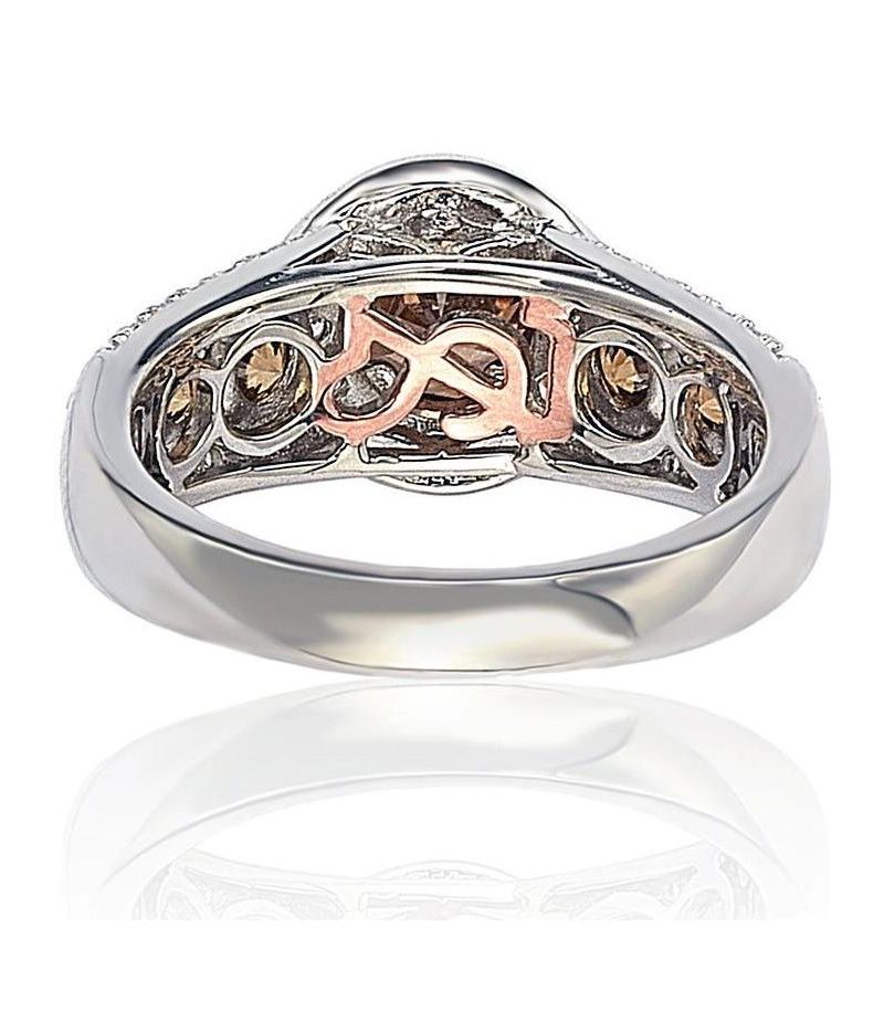 Suzy Levian Bridal Sterling Silver Cubic Zirconia Center Stone Ring