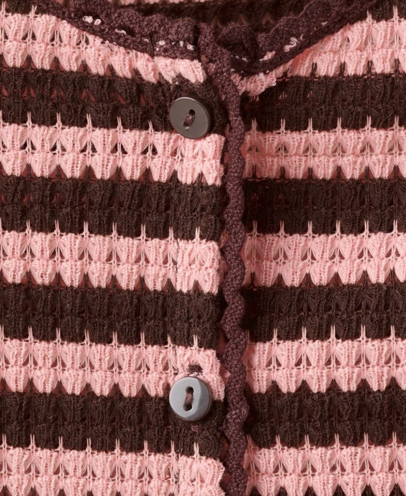 Women's Striped Knit Top