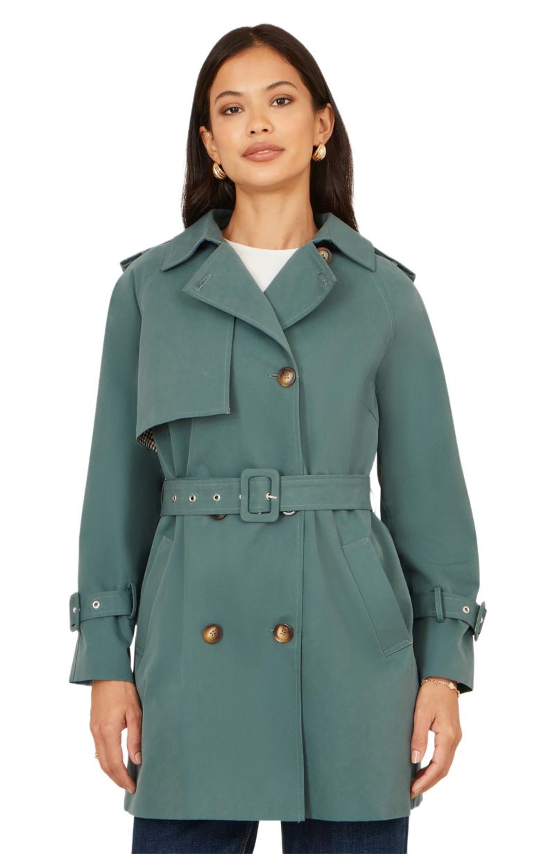 Women's Belted Trench Coat