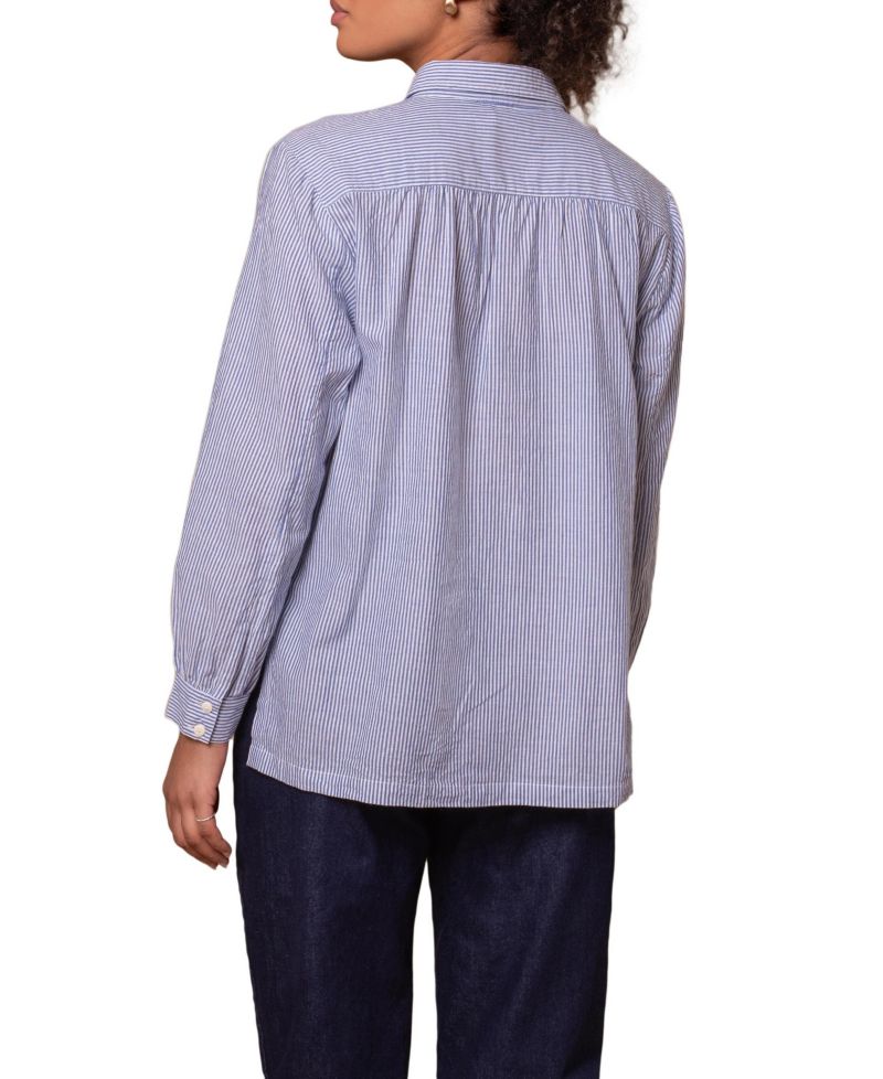 Women's Celtic and Co. Side Split Striped Shirt