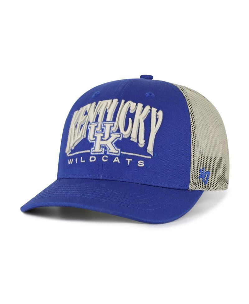 Men's Royal Kentucky Wildcats Arid Adjustable Trucker Hat
