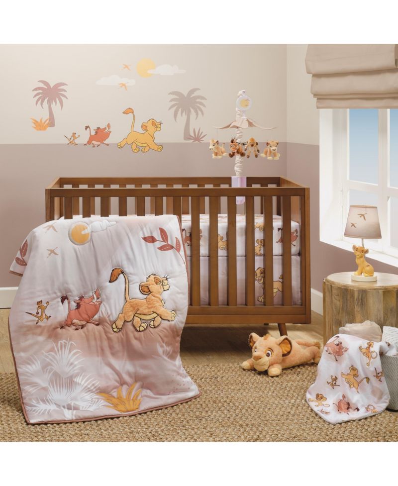 Lambs and Ivy Disney Baby Lion King Safari Musical Baby Crib Mobile Soother Toy