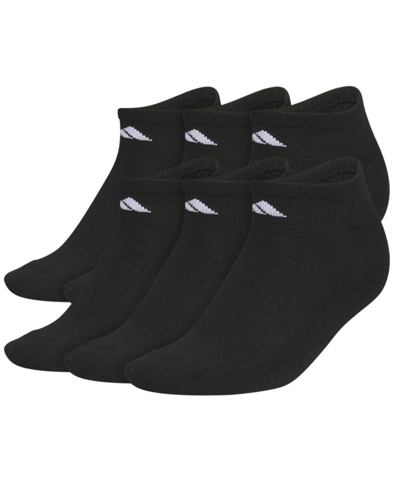 Women's No Show Athletic Cushioned Socks, 6-Pack