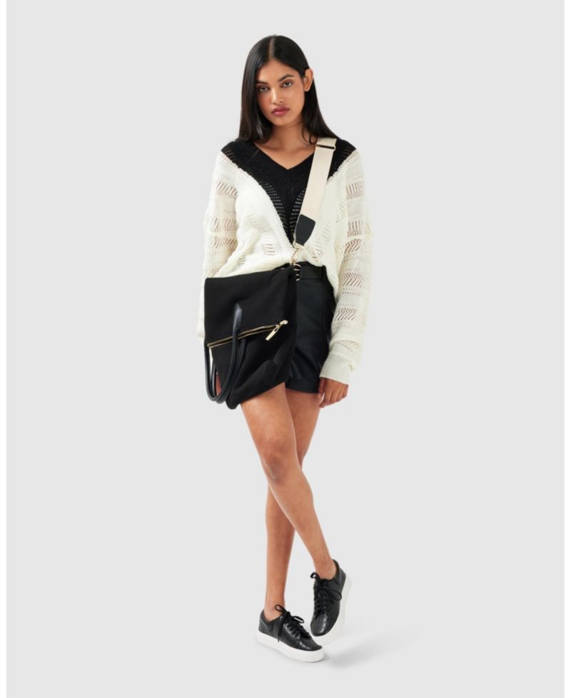 Women's This Moment Oversized V-Neck Knit