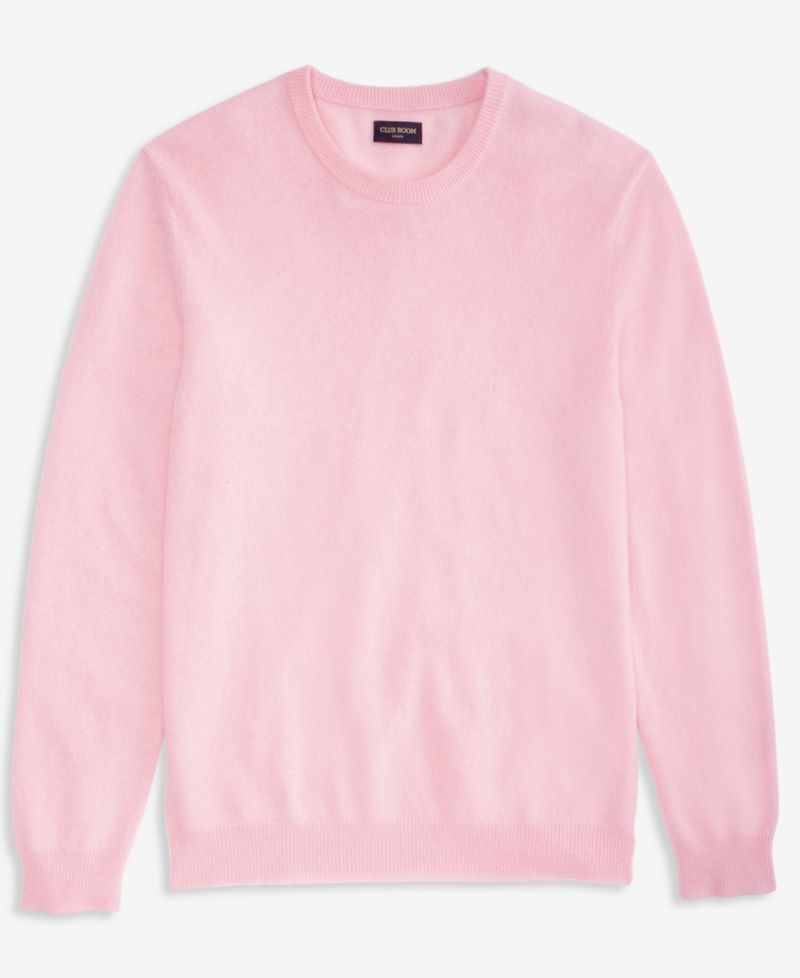 Men's Crewneck 100% Cashmere Sweater