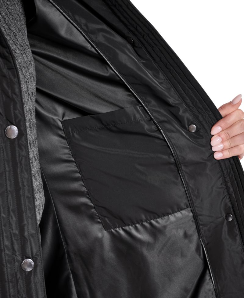 Women's Quilted Puffer Hooded Coat