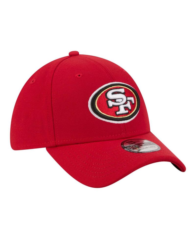 Men's Red San Francisco 49ers Core Team 39THIRTY Flex Hat