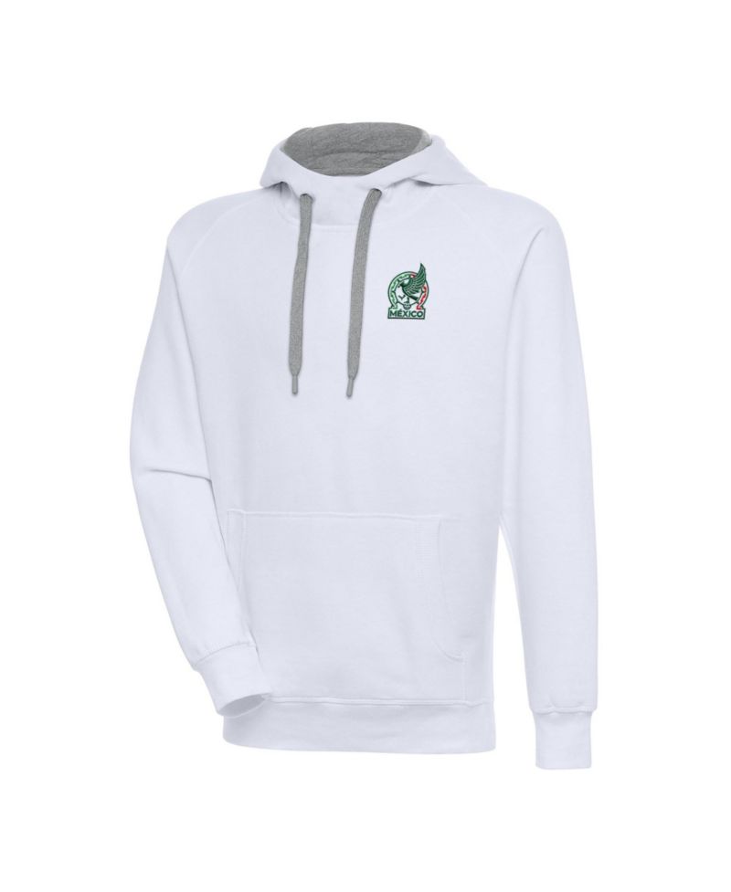 Men's White Mexico National Team Takeover Pullover Hoodie
