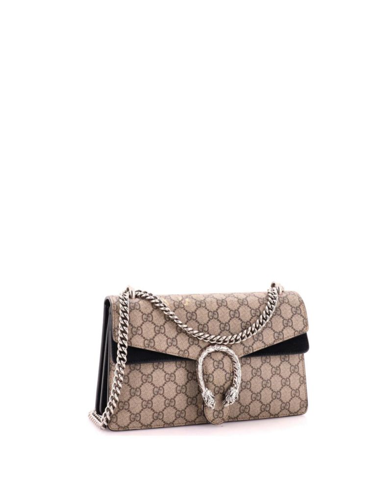 Small Dionysus Bag GG Coated Canvas