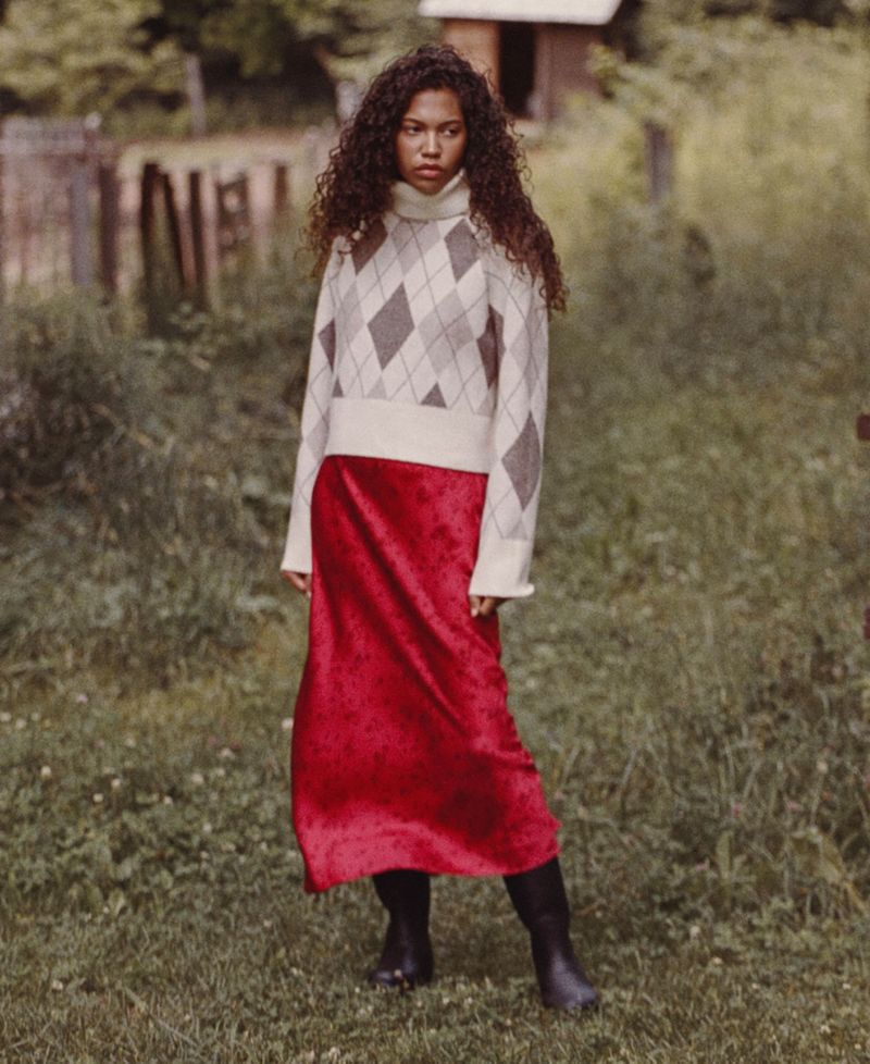 Women's Oversized Turtleneck Top