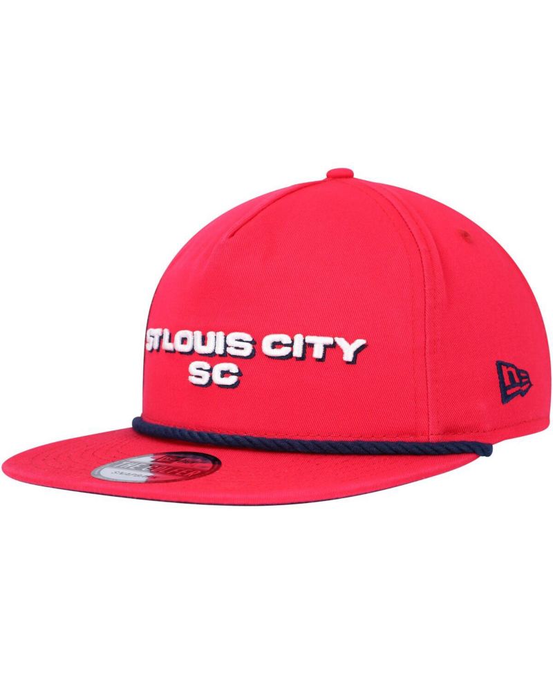 Men's Red St. Louis City SC Heritage The Golfer Snapback Hat