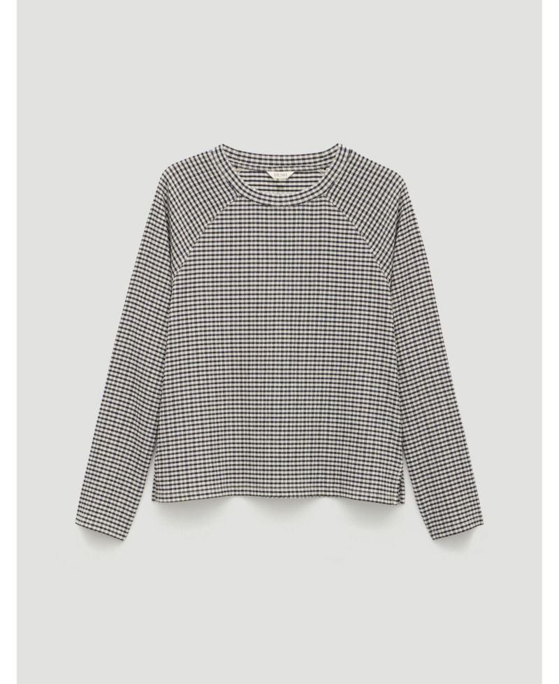 Women's Matilda Gingham Raglan Top