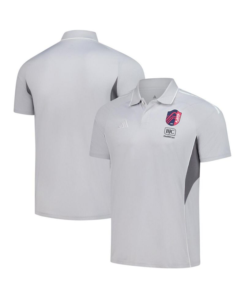 Men's Silver St. Louis City SC 2025 Training Polo Shirt